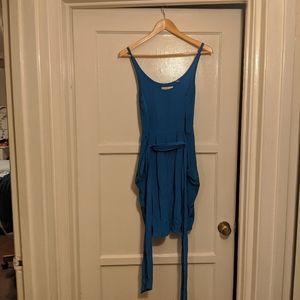 Blue Rebecca Taylor Silk Dress